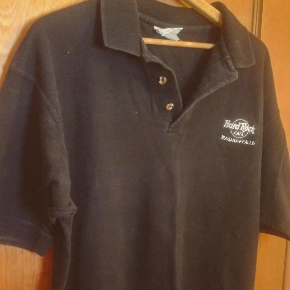 Hard Rock Cafe Niagara Falls Polo Shirt XL